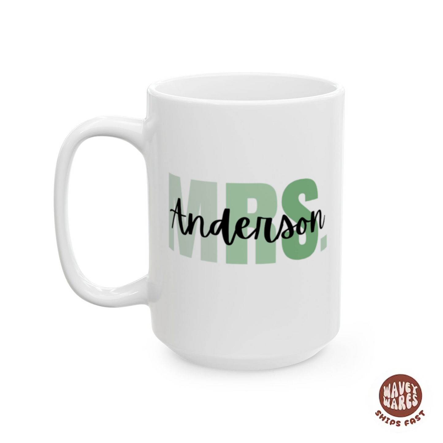 Personalized Mrs Coffee Mug