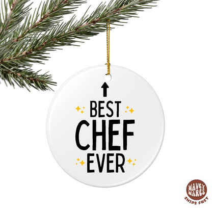 Best Chef Ever Ornament