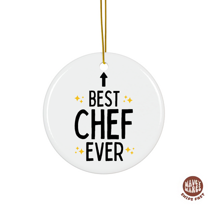 Best Chef Ever Ornament