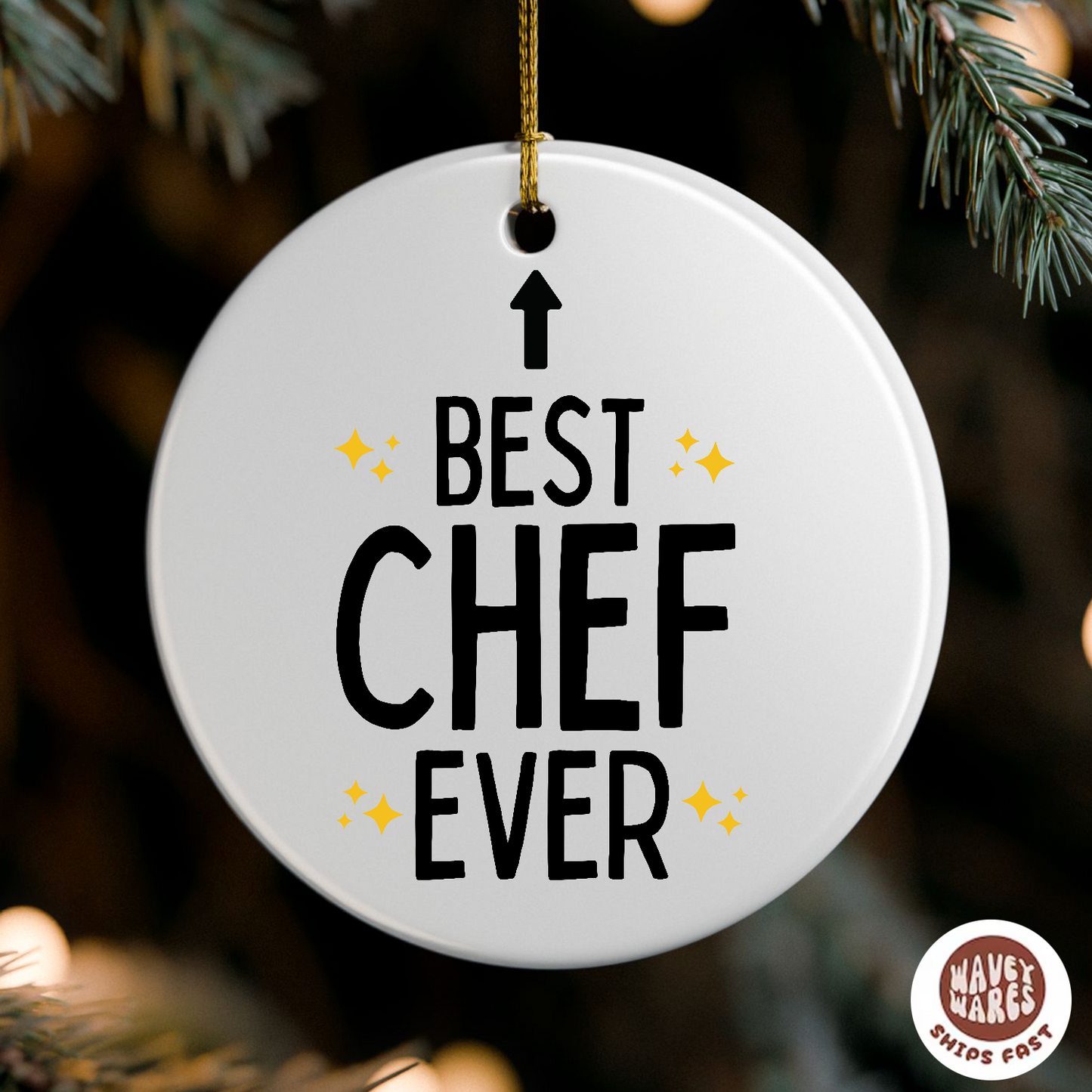 Best Chef Ever Ornament