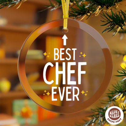Best Chef Ever Ornament