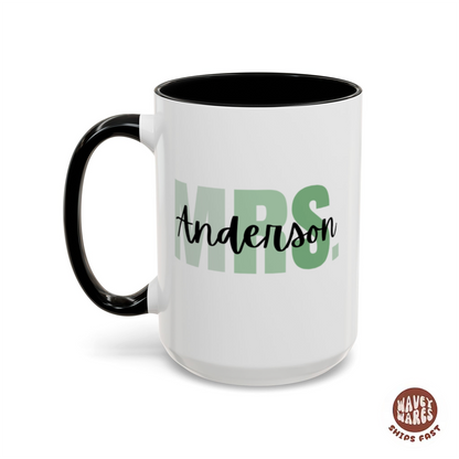 Personalized Mrs Coffee Mug
