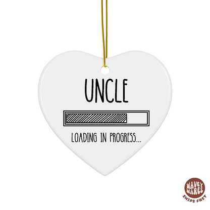Uncle Loading In Progress Ornament