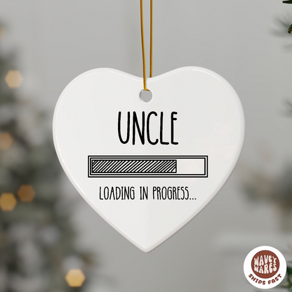 Uncle Loading In Progress Ornament
