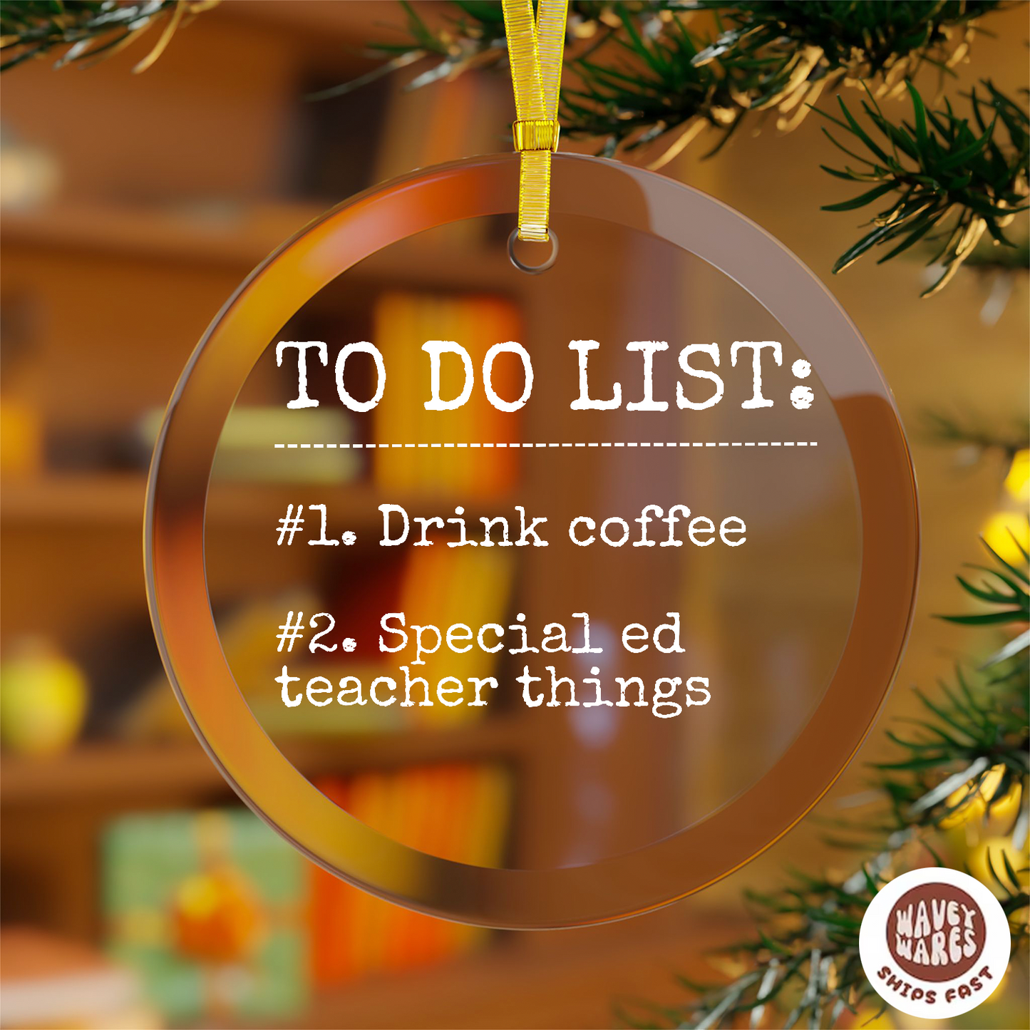 Special Ed Teacher Things Funny SPED Special Education Ornament