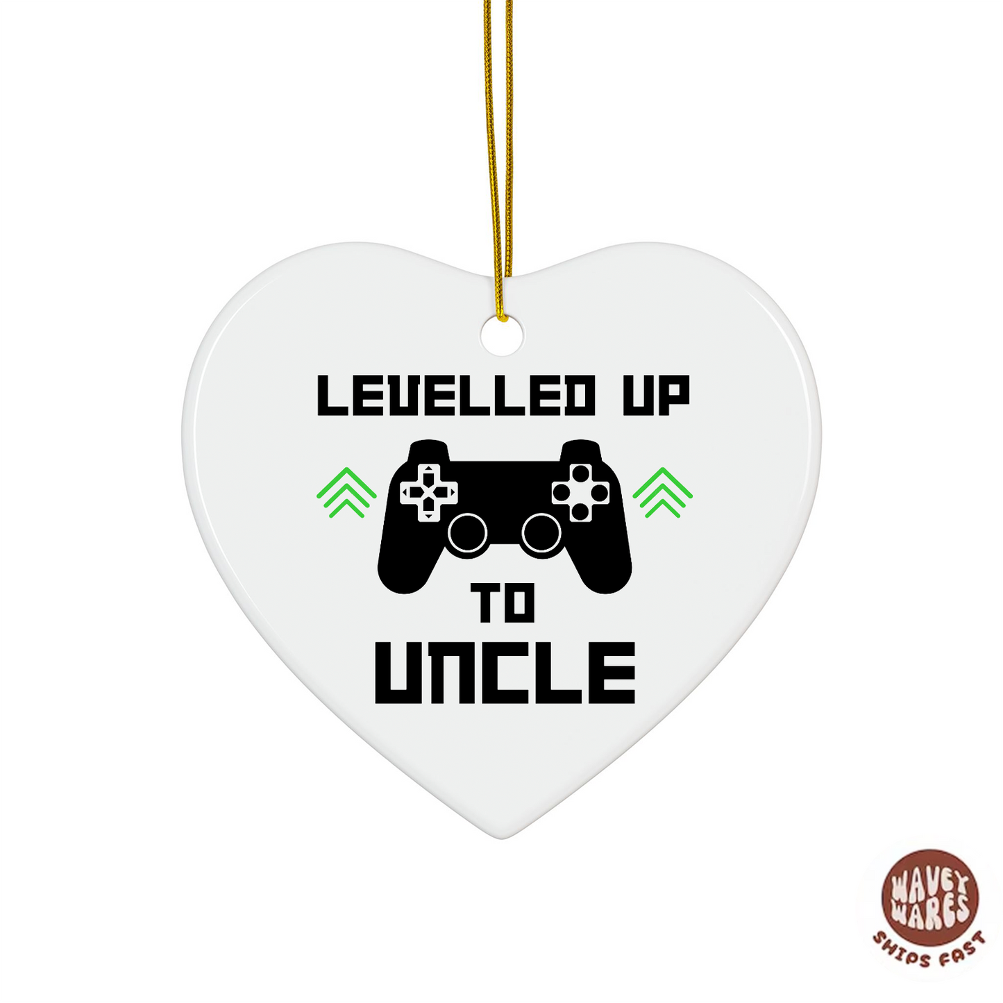 Levelled Up to Uncle Ornament