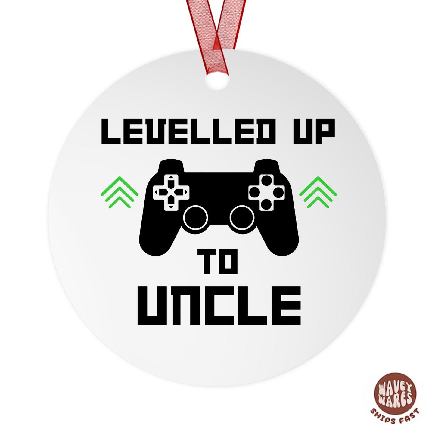 Levelled Up to Uncle Ornament