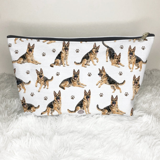 German Shepherds Dog Pattern Cosmetic Bag