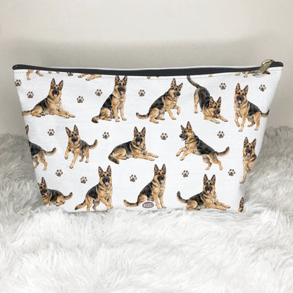 German Shepherds Dog Pattern Cosmetic Bag