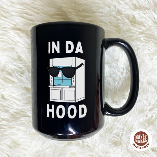 WaveyWares® In Da Hood Black Mug