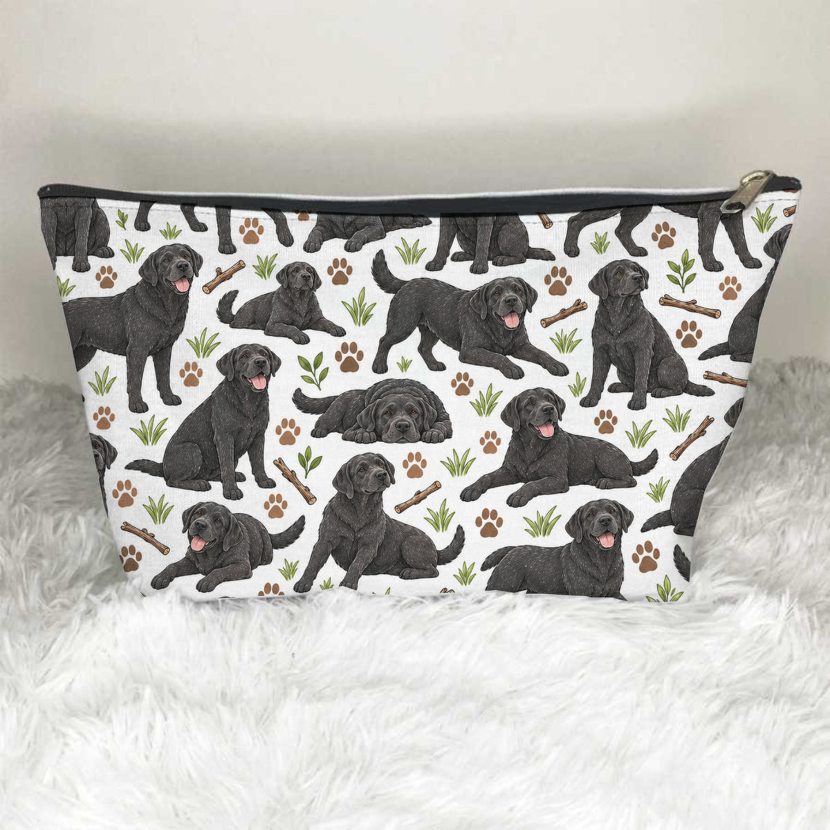Black Lab Toiletry Bag