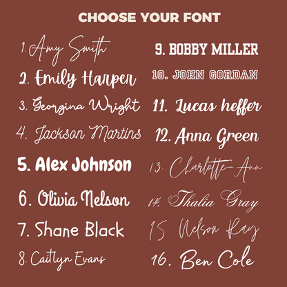 Choose Your Font