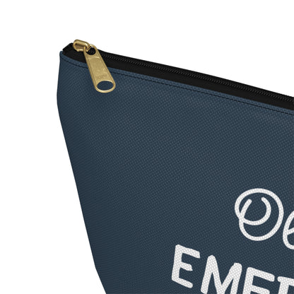 Personalized Emergency Snacks Funny Zip Bag