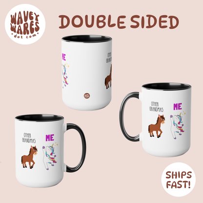 double sided background coffee mug waveywares wavey wares wavywares wavy wares