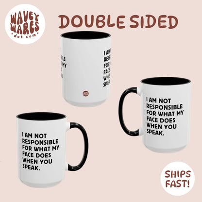 double sided background coffee mug waveywares wavey wares wavywares wavy wares