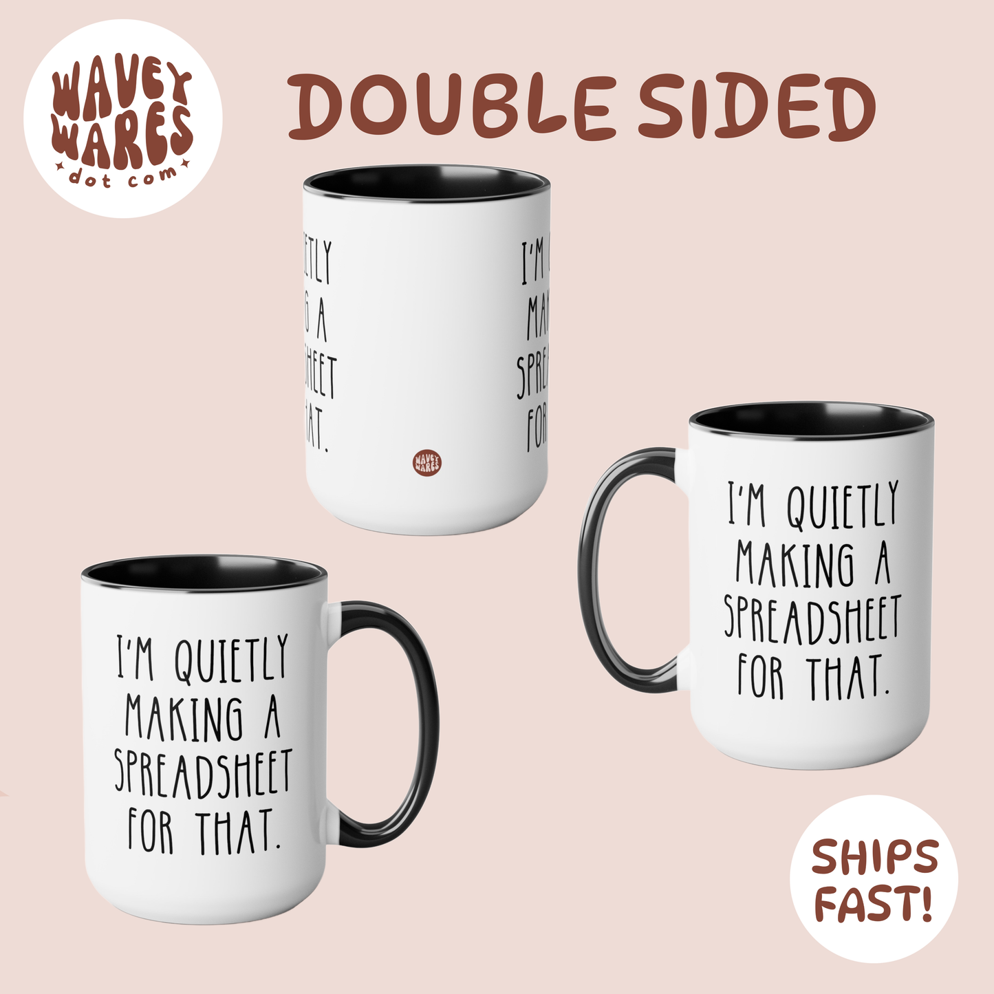 double sided background coffee mug waveywares wavey wares wavywares wavy wares