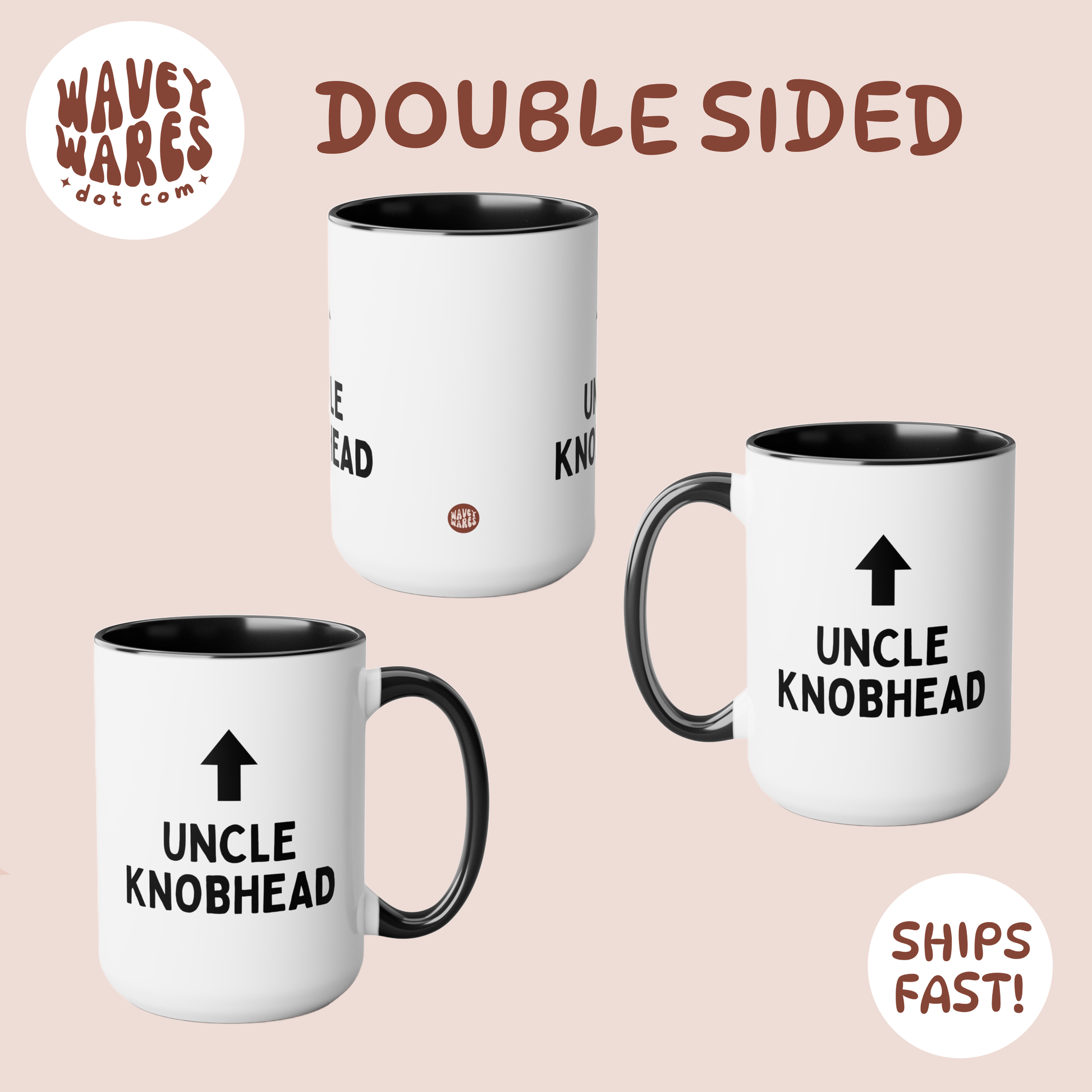 double sided background coffee mug waveywares wavey wares wavywares wavy wares