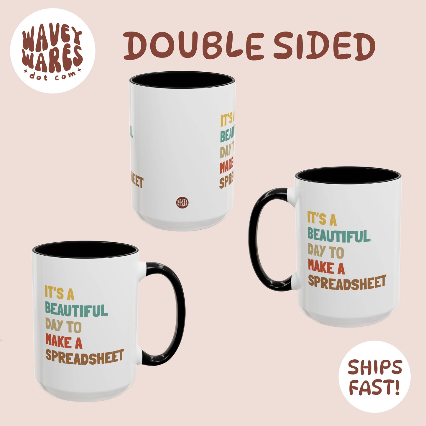 double sided background coffee mug waveywares wavey wares wavywares wavy wares