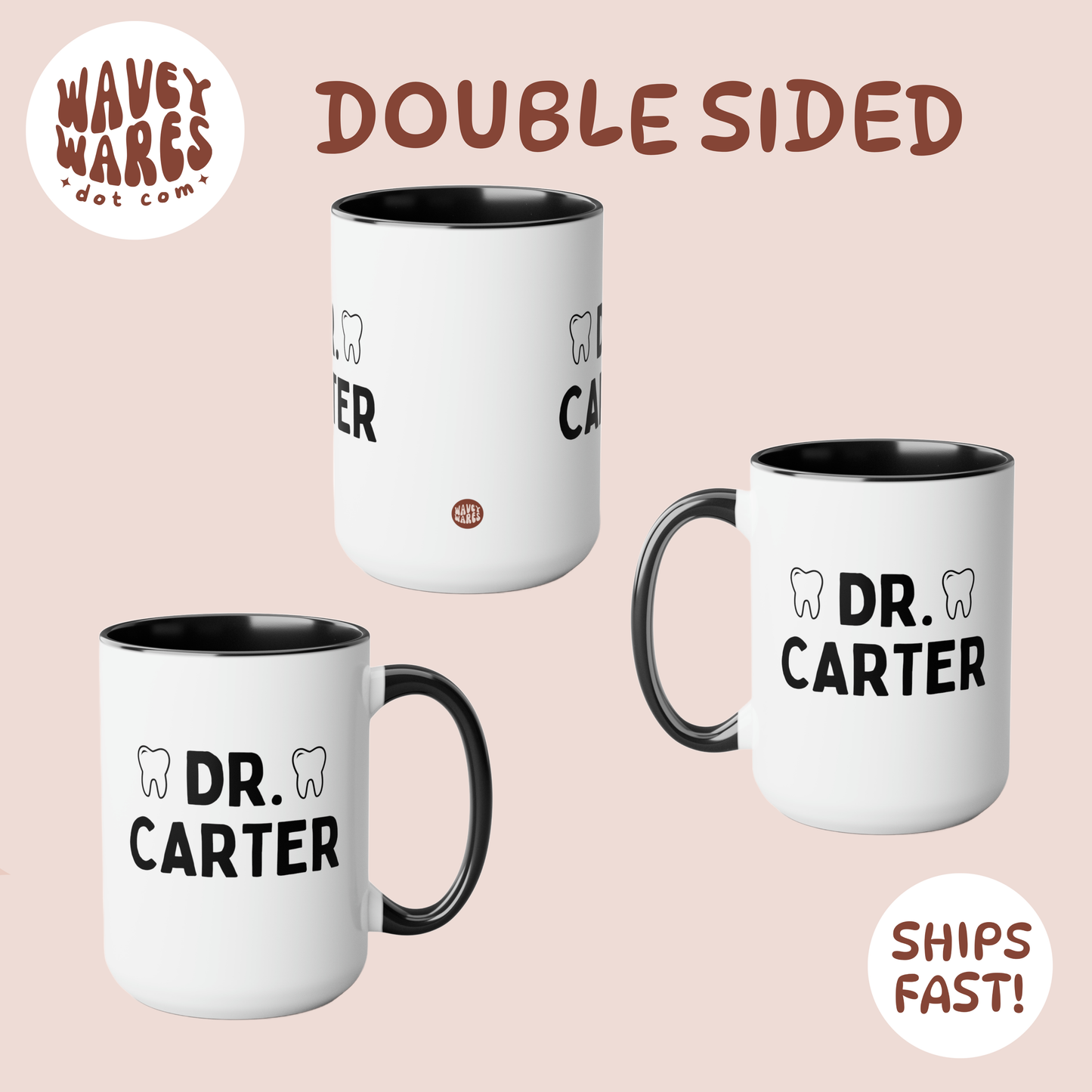 double sided background coffee mug waveywares wavey wares wavywares wavy wares