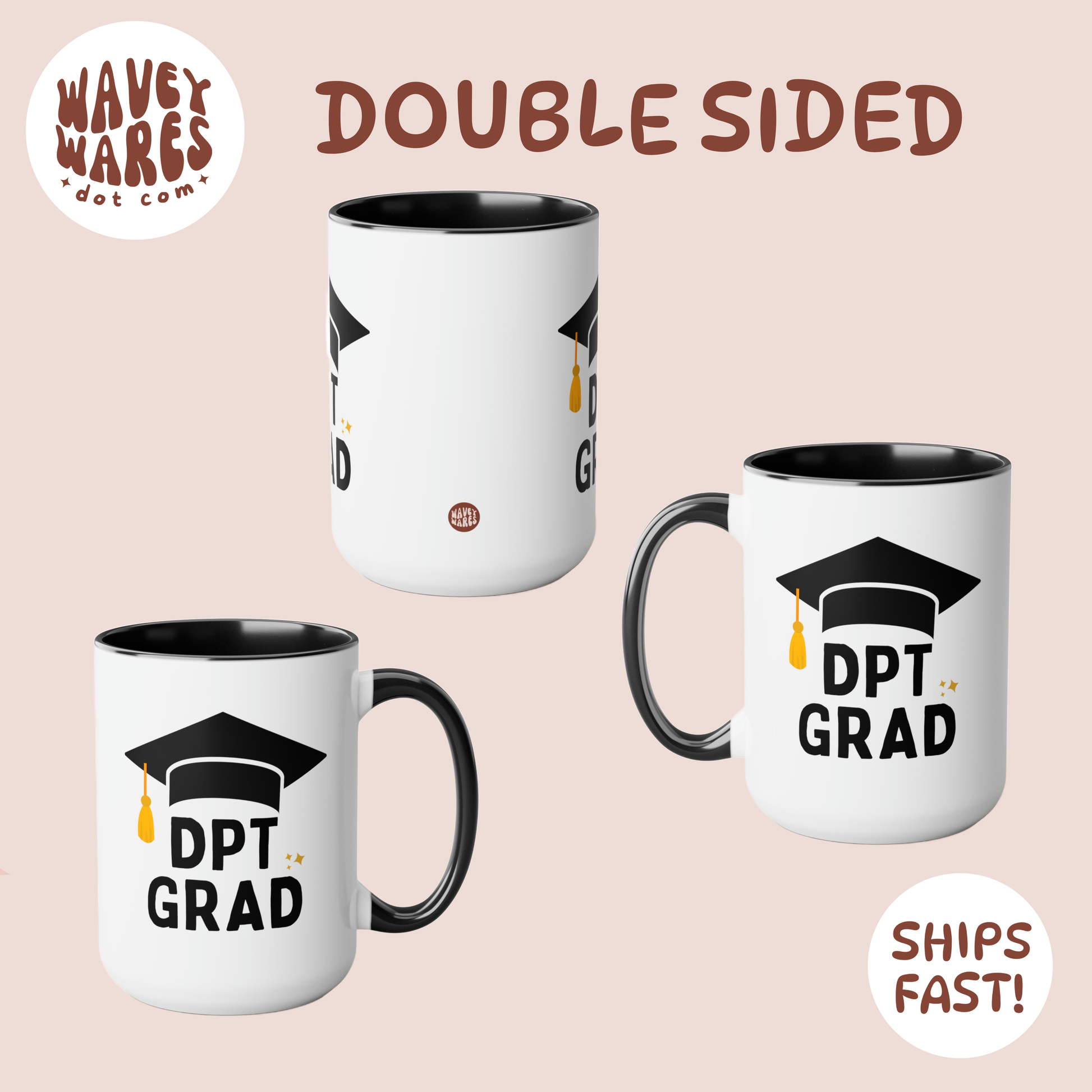 double sided background coffee mug waveywares wavey wares wavywares wavy wares