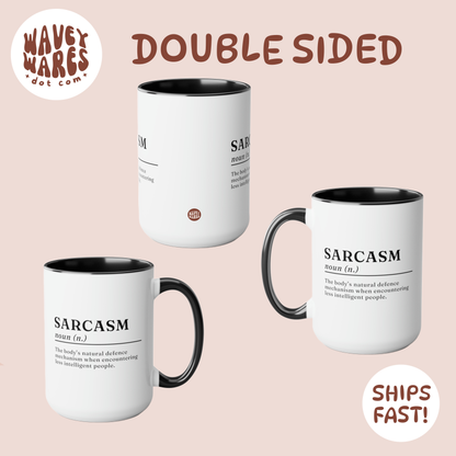 double sided background coffee mug waveywares wavey wares wavywares wavy wares