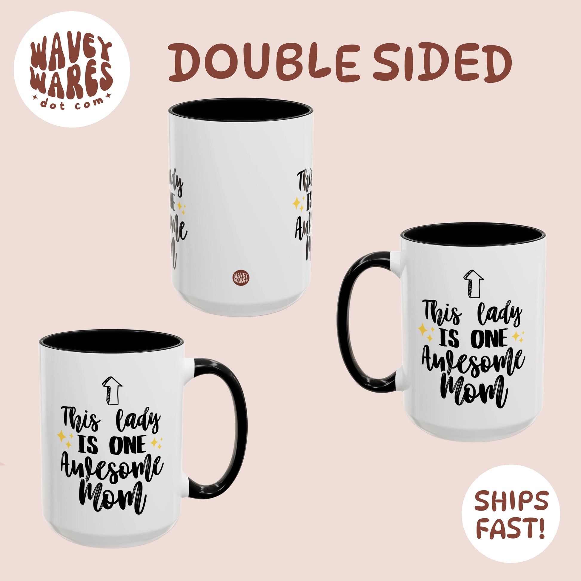 double sided background coffee mug waveywares wavey wares wavywares wavy wares