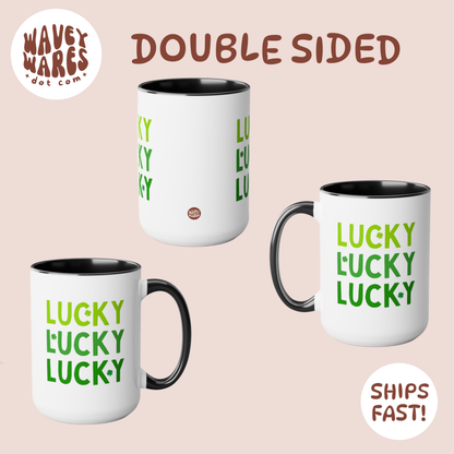 double sided background coffee mug waveywares wavey wares wavywares wavy wares