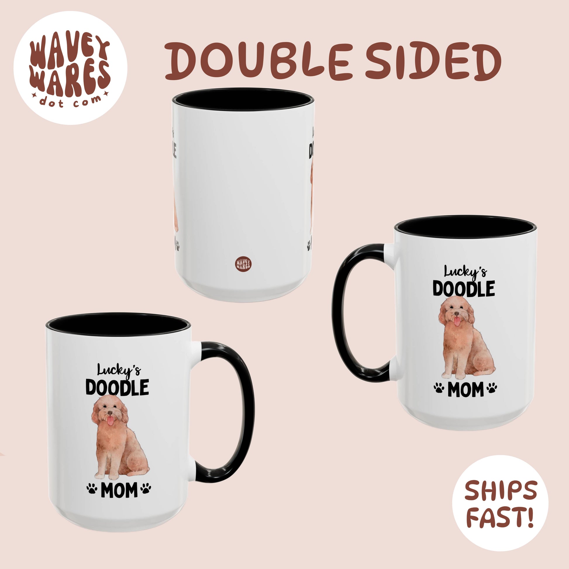 double sided background coffee mug waveywares wavey wares wavywares wavy wares