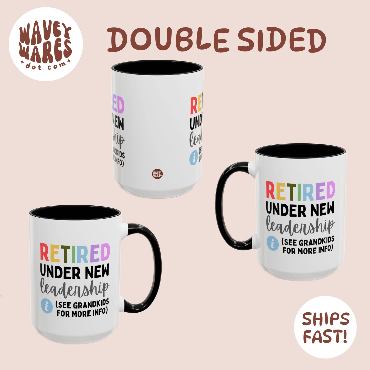 double sided background coffee mug waveywares wavey wares wavywares wavy wares