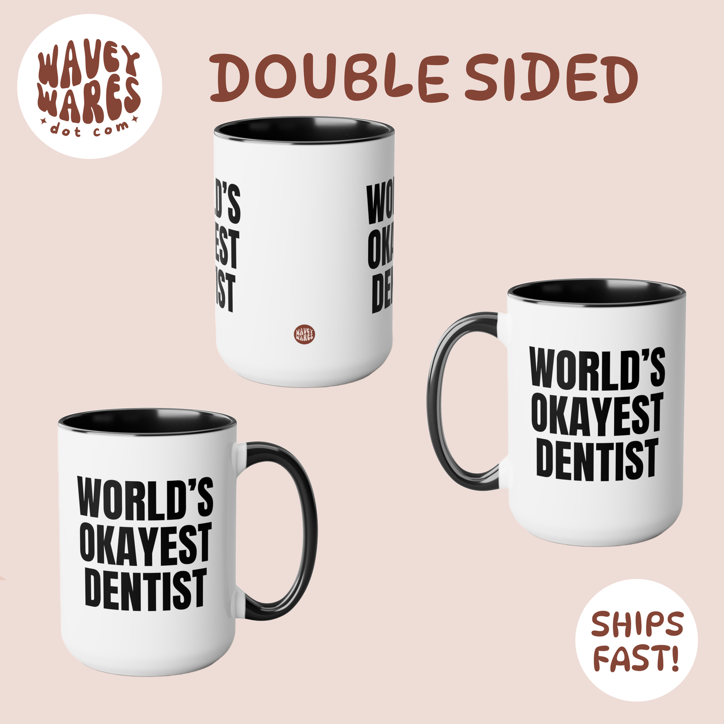 double sided background coffee mug waveywares wavey wares wavywares wavy wares