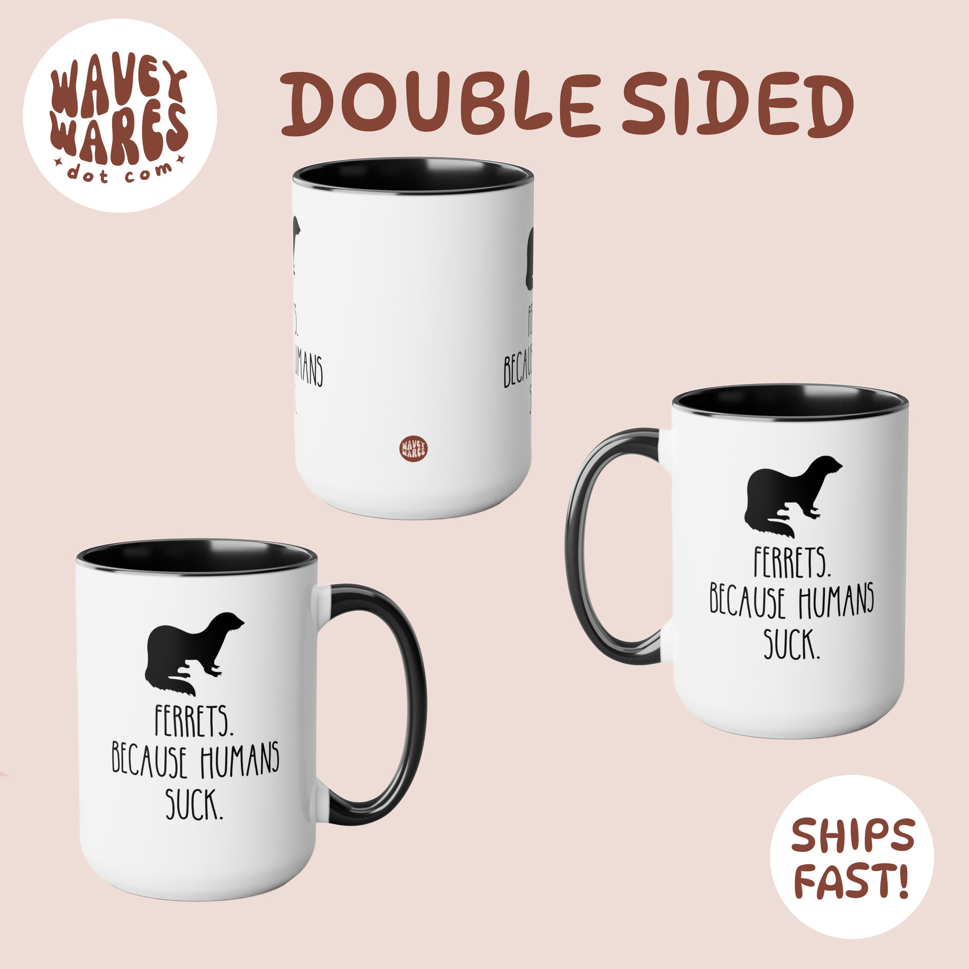 double sided background coffee mug waveywares wavey wares wavywares wavy wares