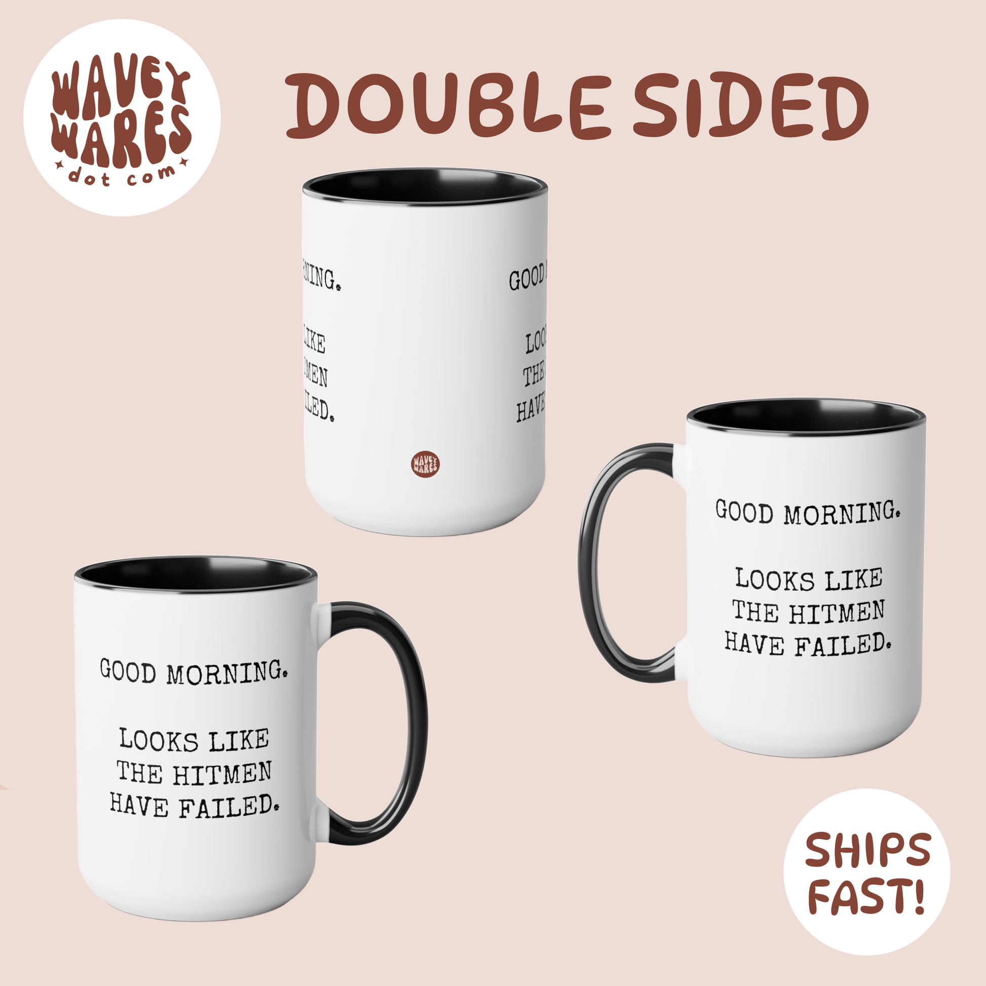 double sided background coffee mug waveywares wavey wares wavywares wavy wares