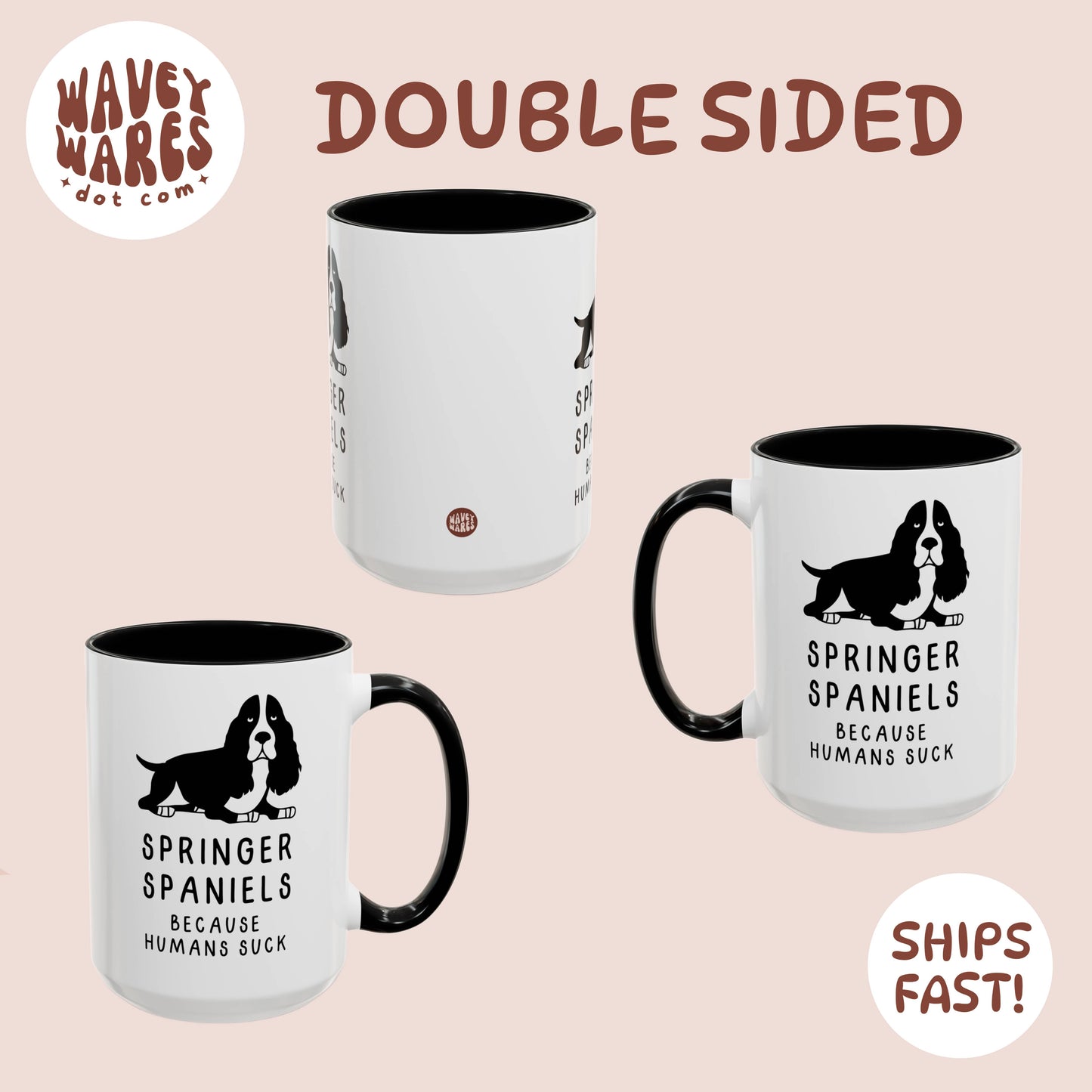 double sided background coffee mug waveywares wavey wares wavywares wavy wares