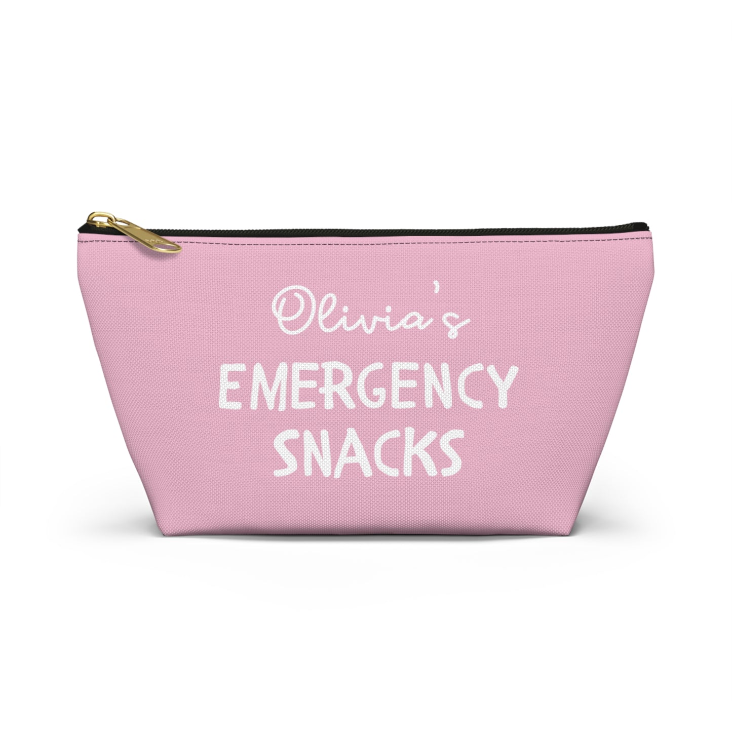 Personalized Emergency Snacks Funny Zip Bag