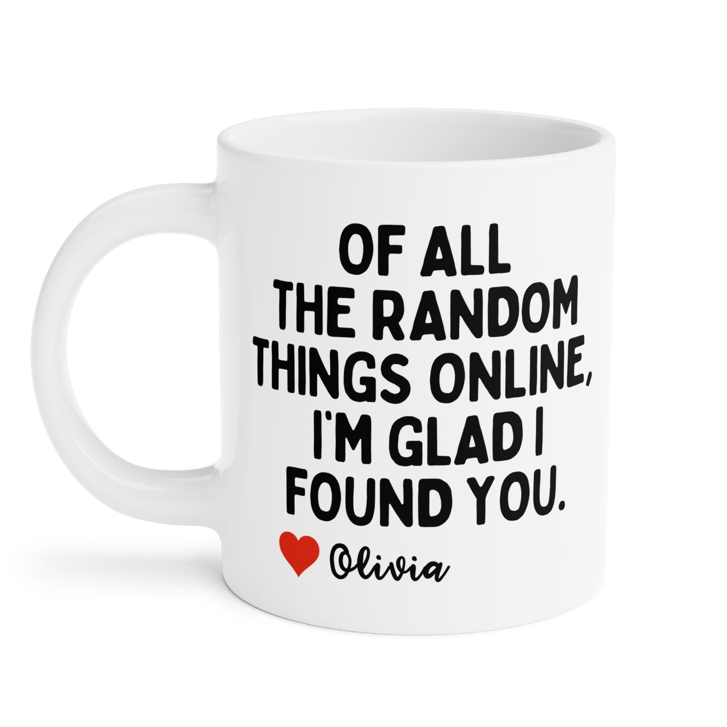Personalised Of All The Random Things Online Mug