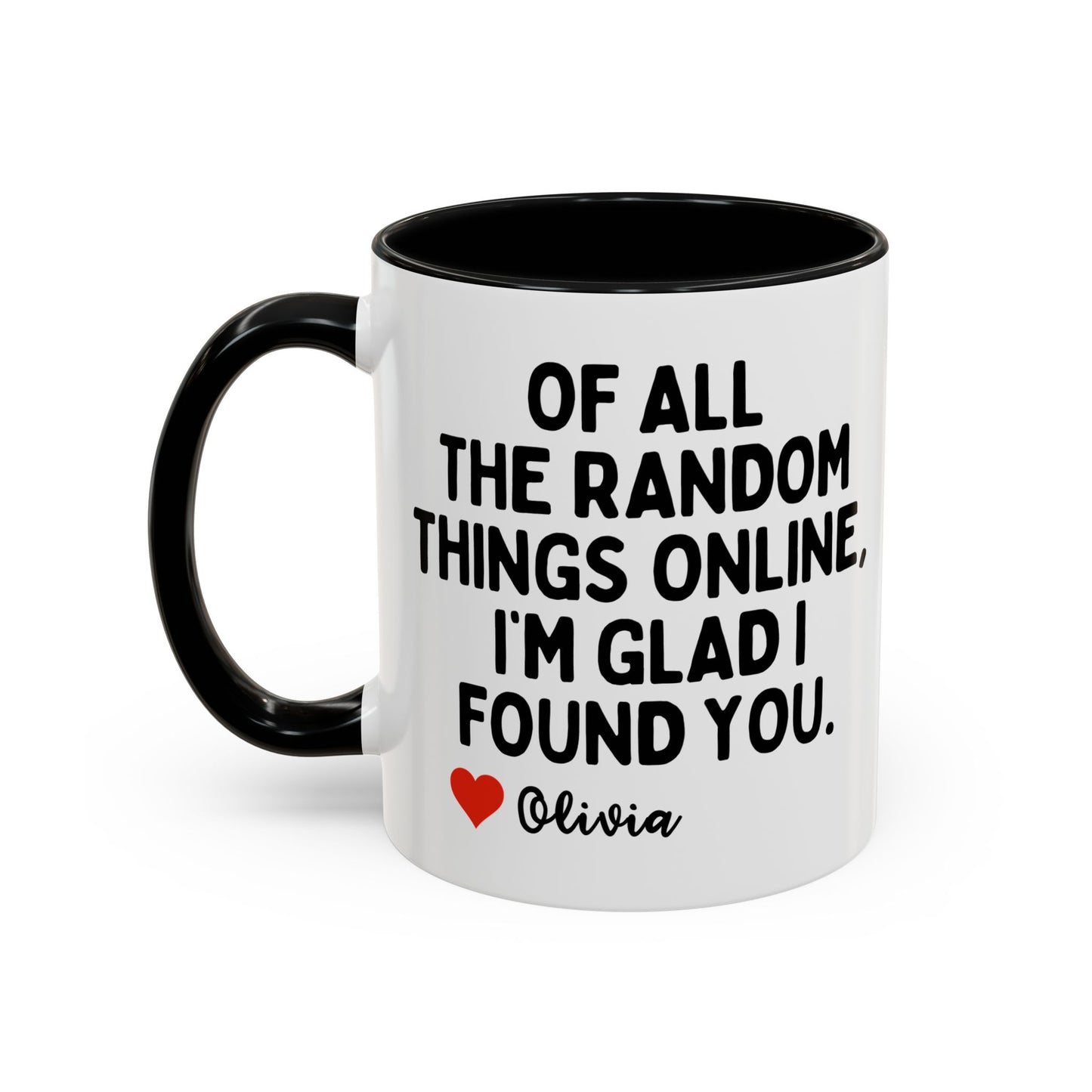 Personalised Of All The Random Things Online Mug