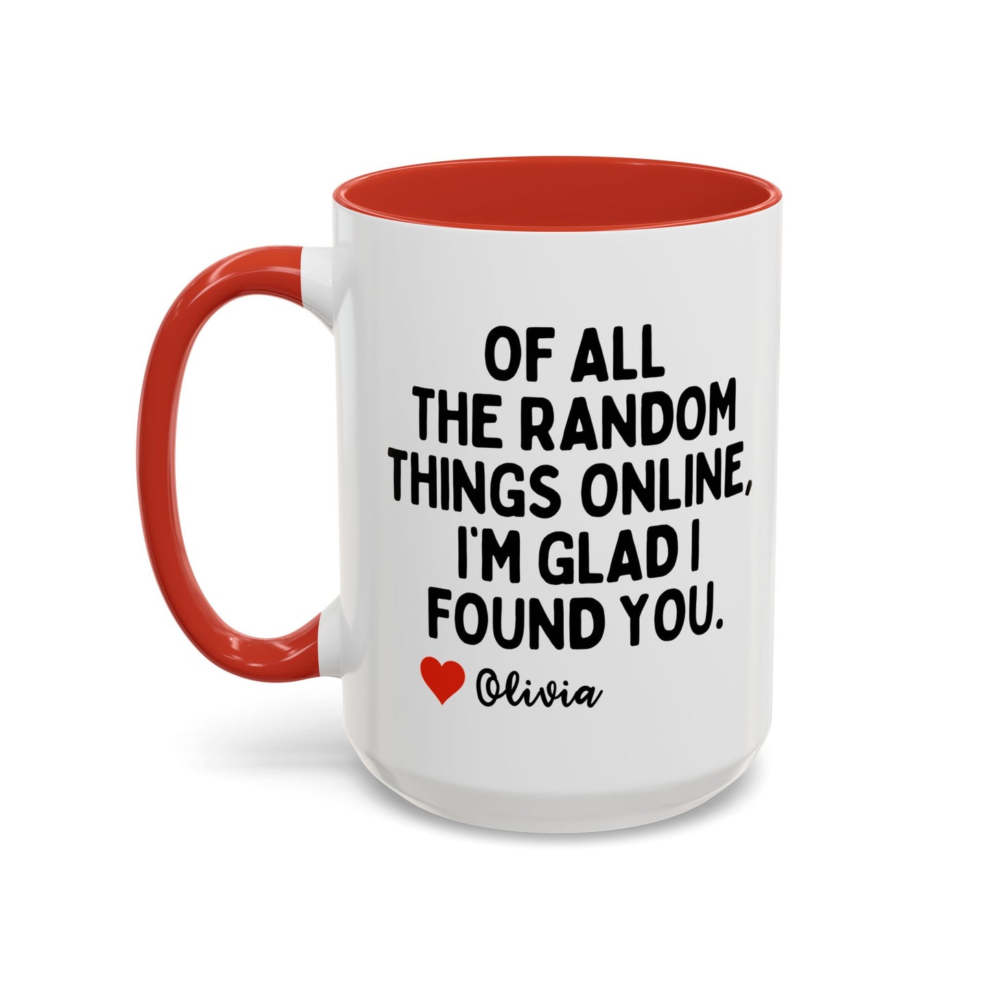Personalised Of All The Random Things Online Mug