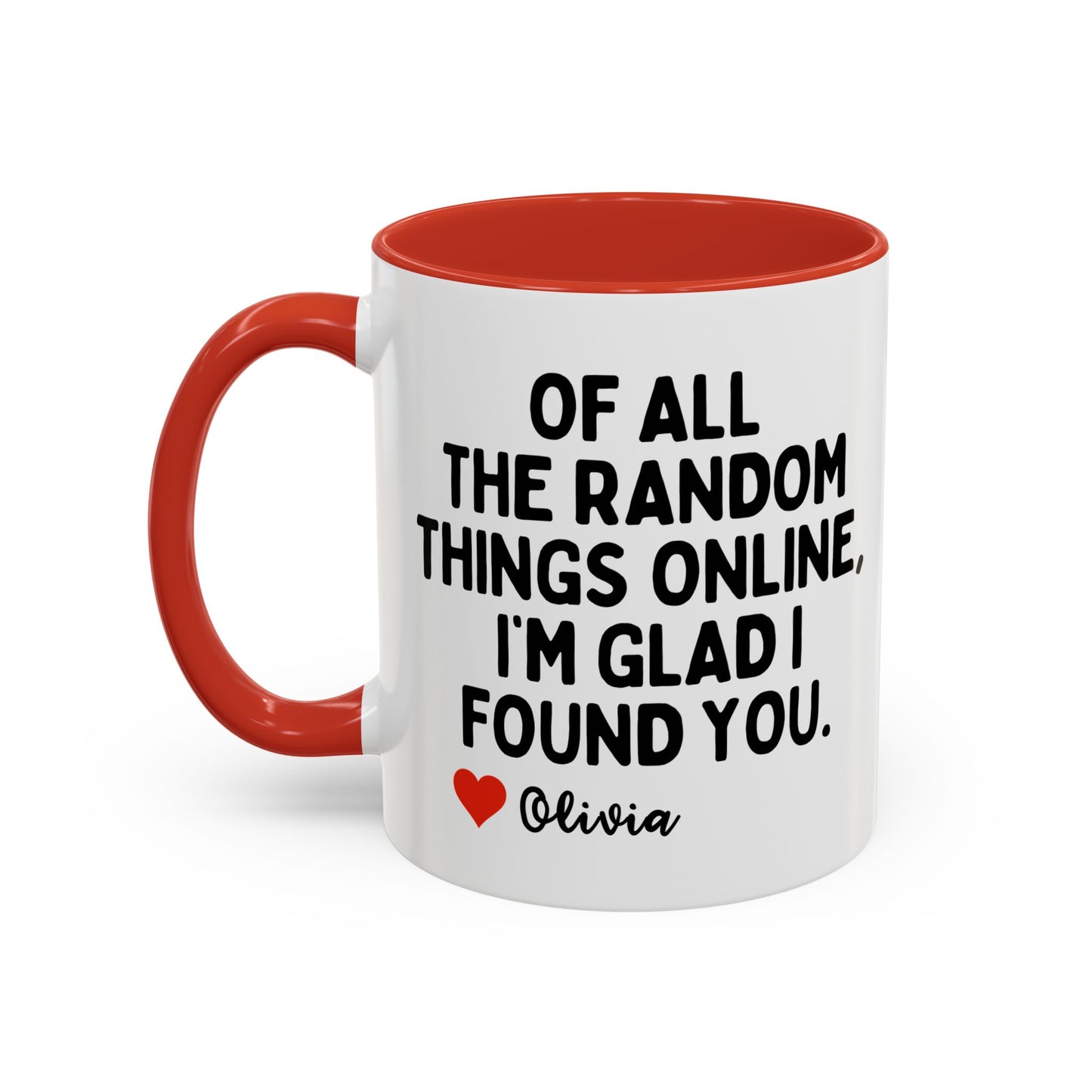 Personalised Of All The Random Things Online Mug