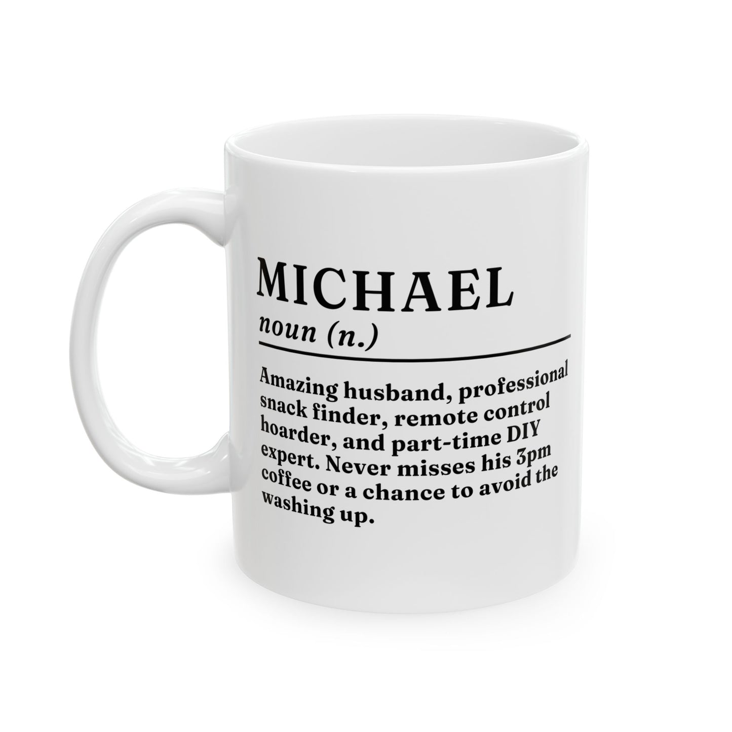 Personalised Name Dictionary Definition Mug