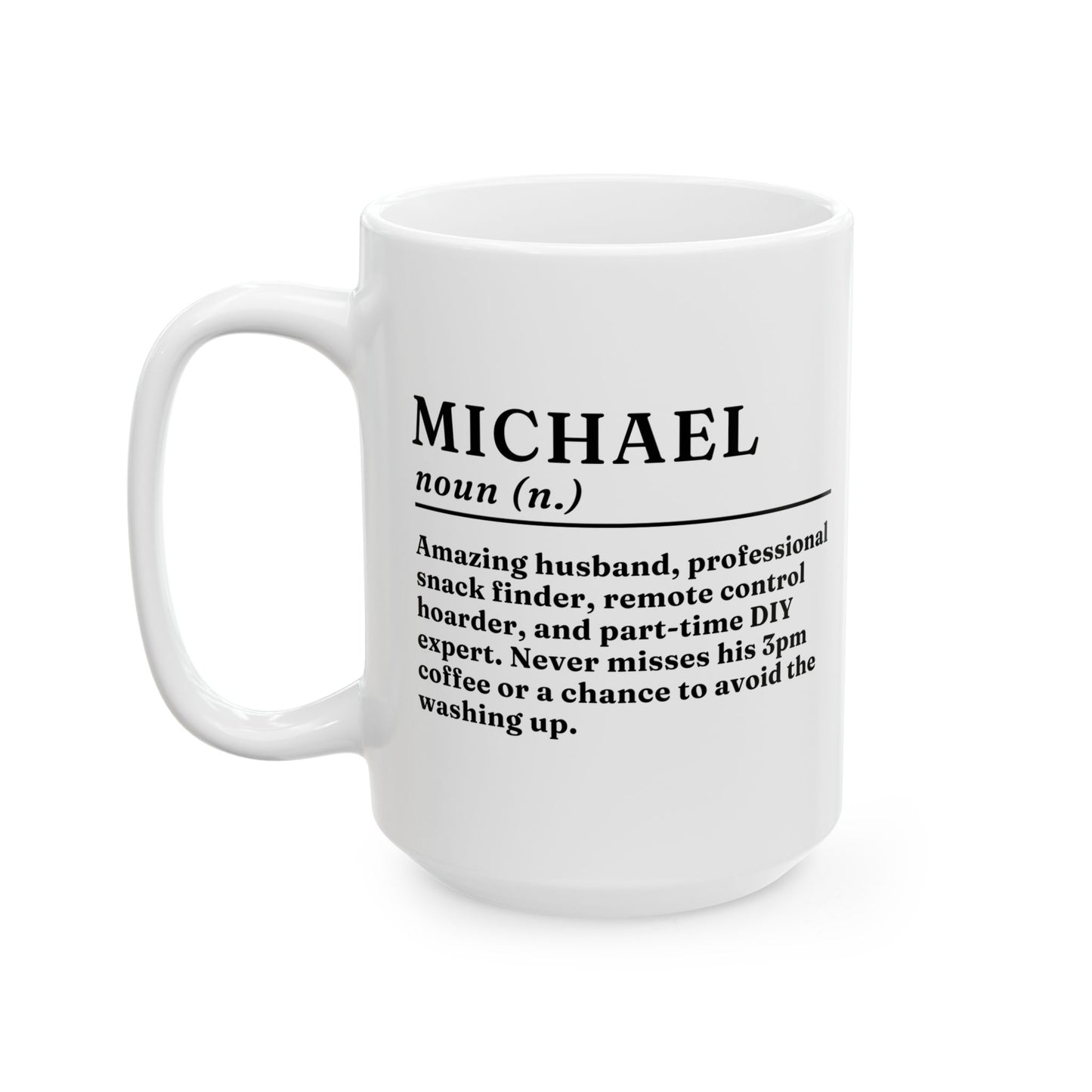 Personalised Name Dictionary Definition Mug