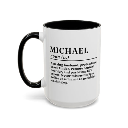 Personalised Name Dictionary Definition Mug