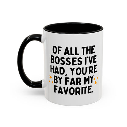 Of All The Bosses Funny Boss Birthday Retirement Gift Mug