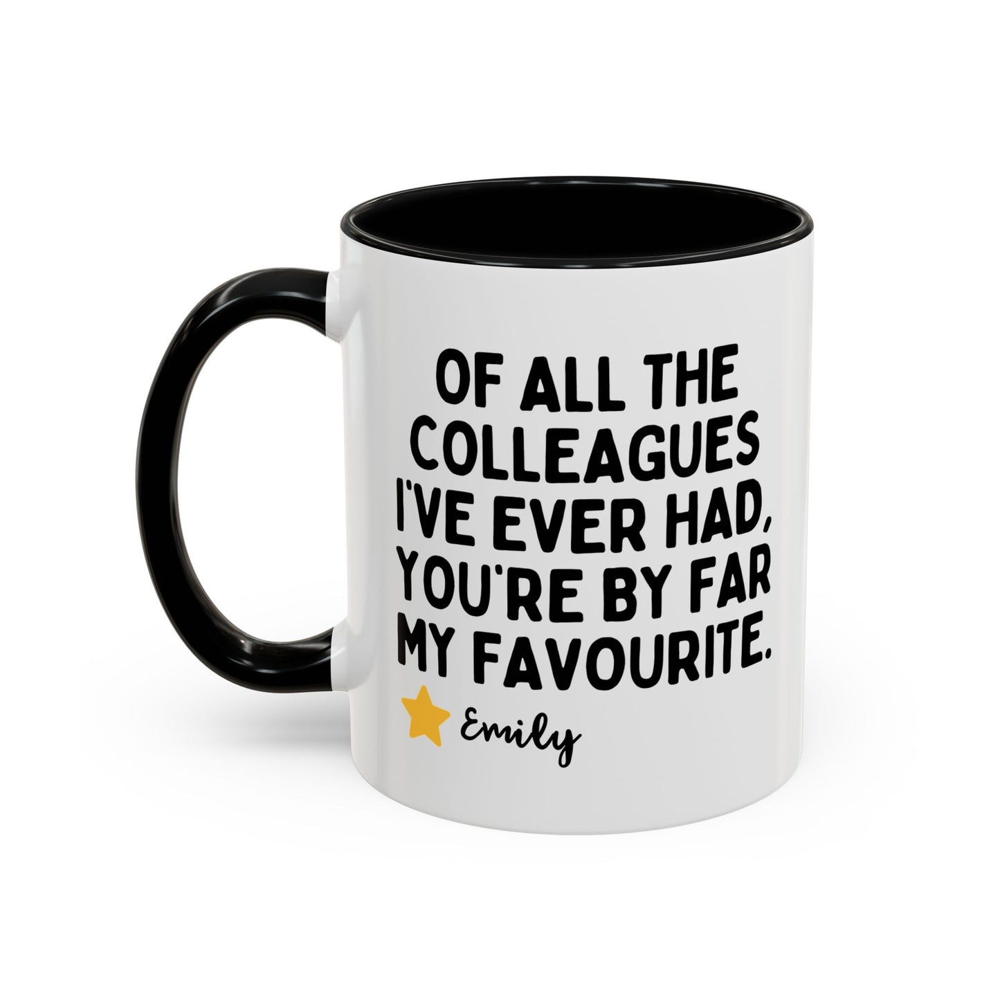 Personalised Work Bestie Birthday Leaving Gift Mug