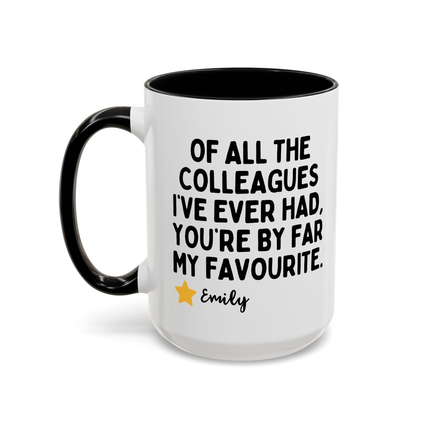 Personalised Work Bestie Birthday Leaving Gift Mug