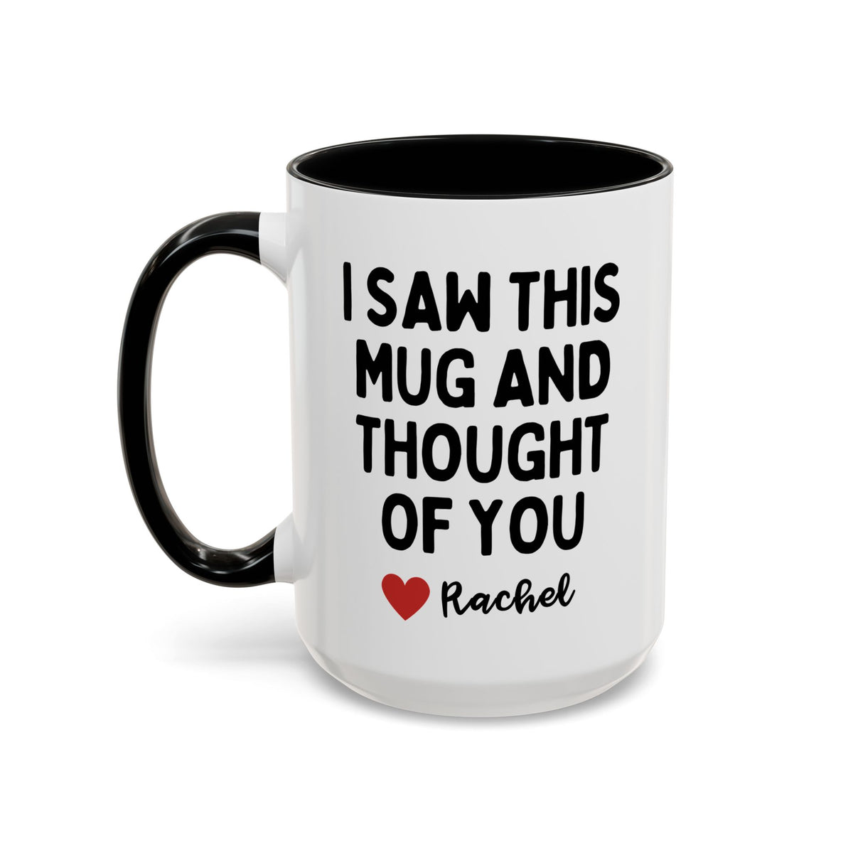 Personalised Thought Of You Mug