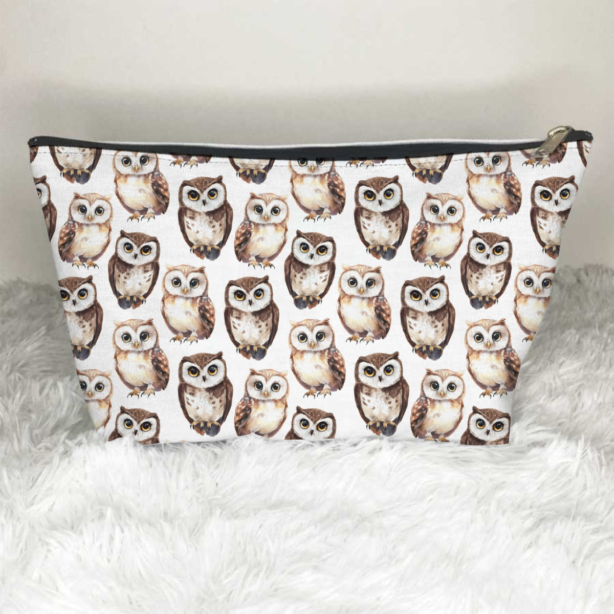Owls Pattern Toiletry Bag