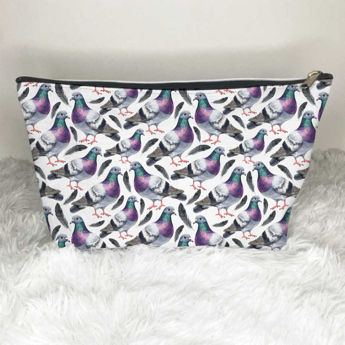 Pigeons and Feathers Toiletry Bag