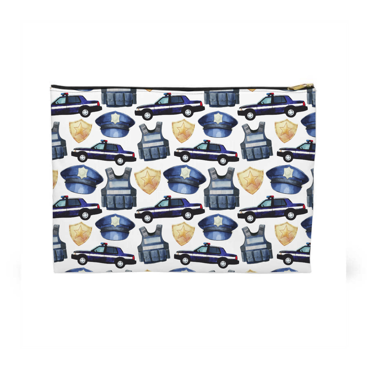 Police Pattern Toiletry Bag