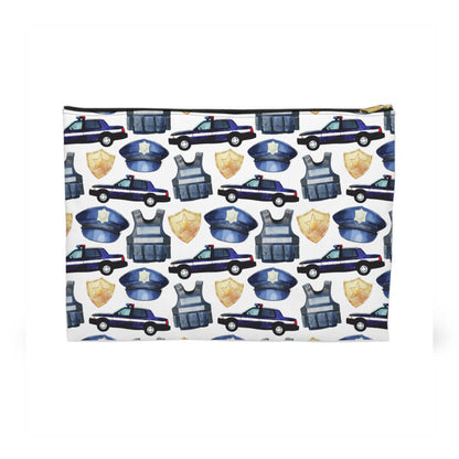 Police Pattern Toiletry Bag