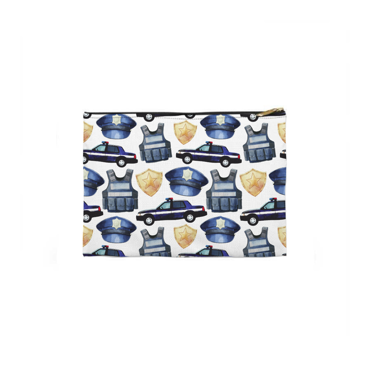 Police Pattern Toiletry Bag